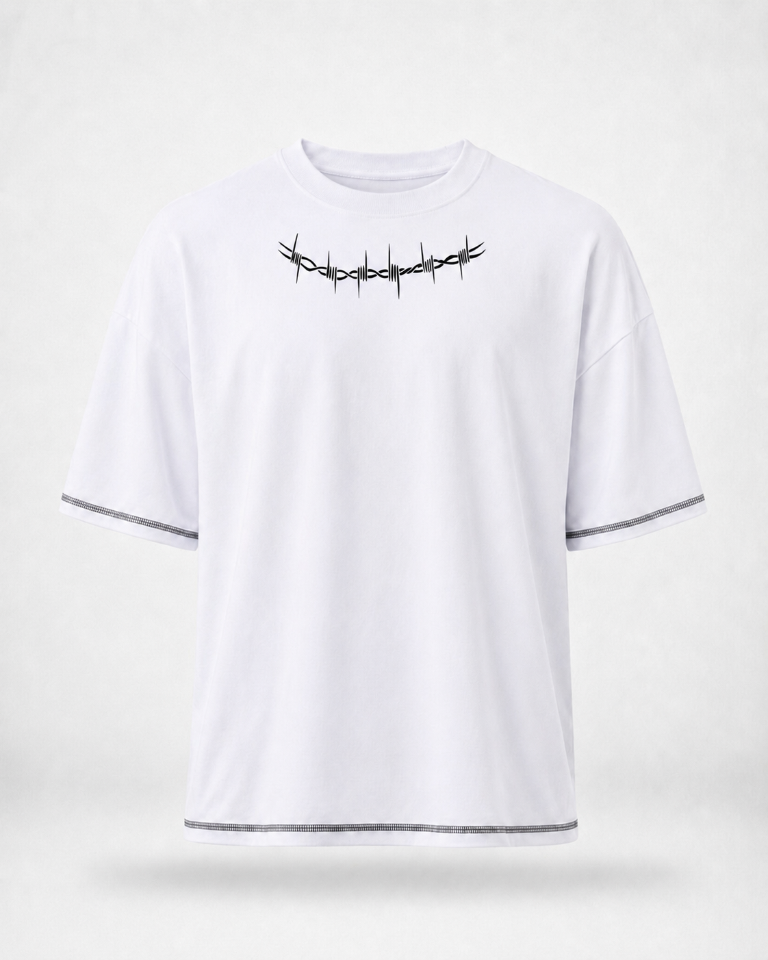 Оверсайз футболка Thorn (біла)