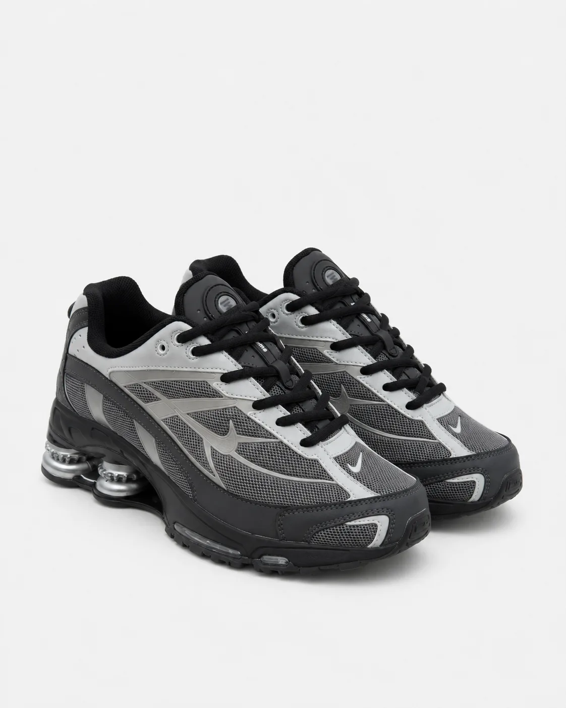 Кросівки Nike SHOX Ride 2 SP X SUPREME Black Grey