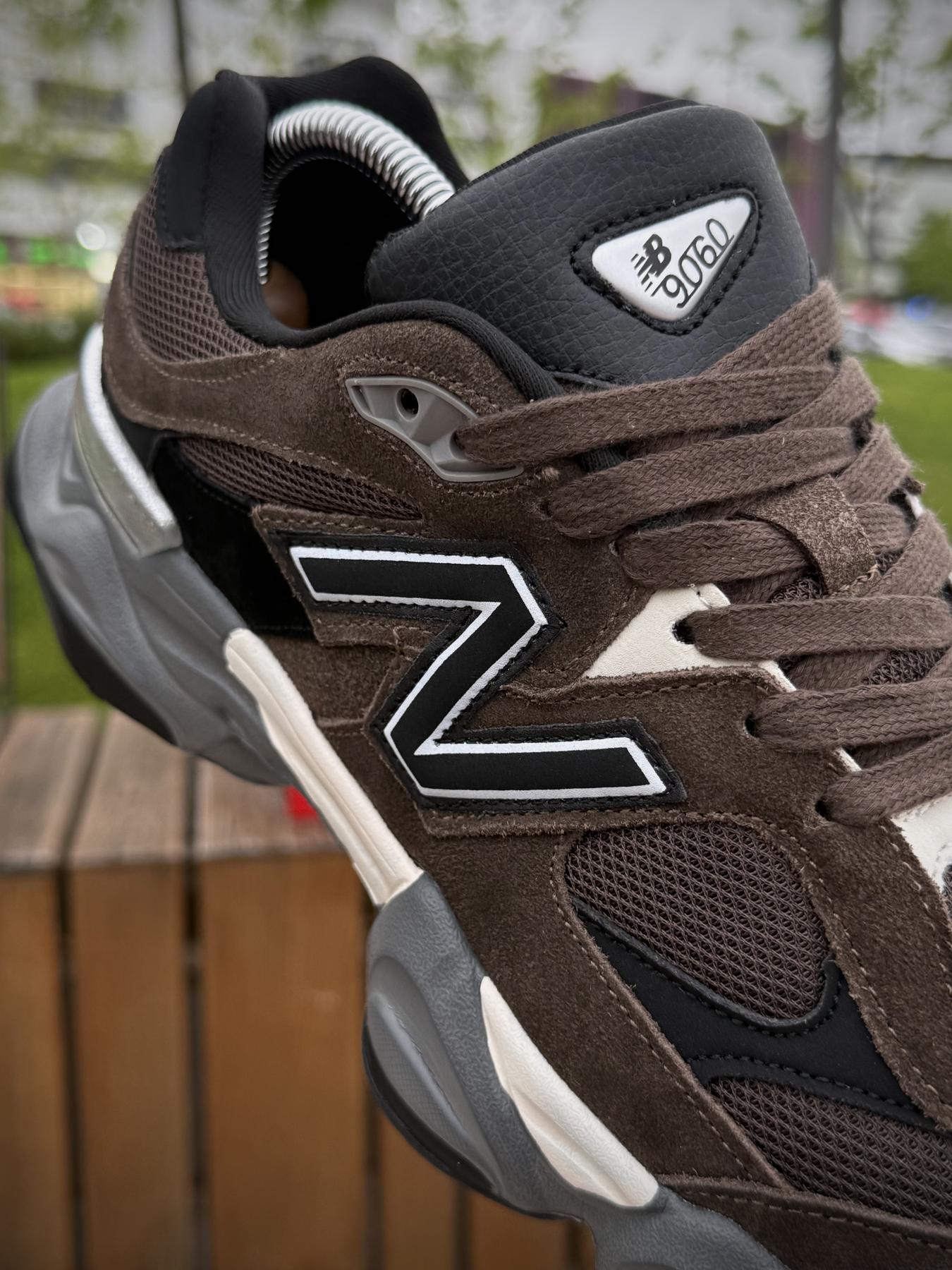 Кросівки New Balance 9060 Dark brown Gray White