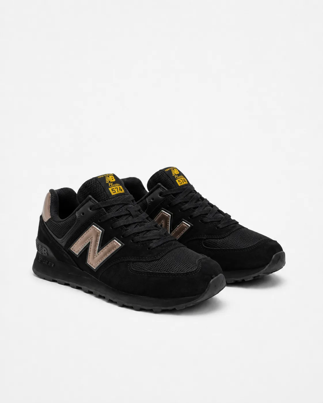 Кросівки New Balance 574 Black Gold