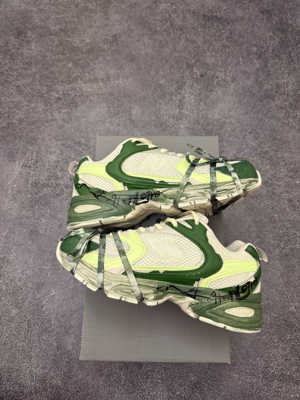 Кросівки New Balance 530 Custom White Green