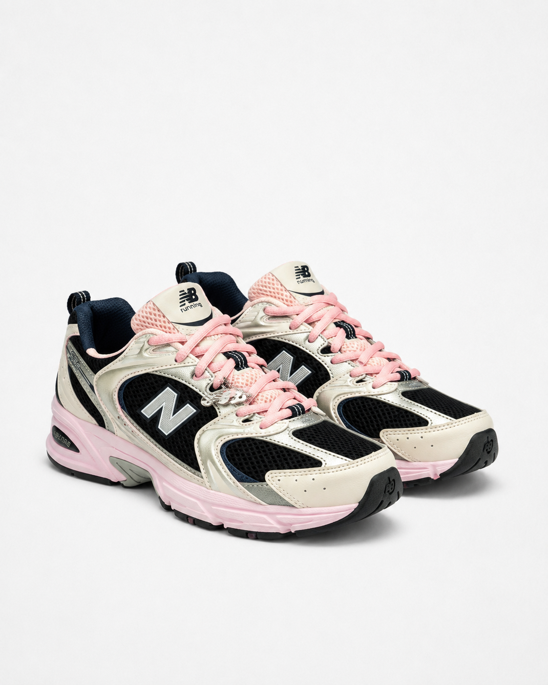 Кросівки New Balance 530 Custom White Black Pink