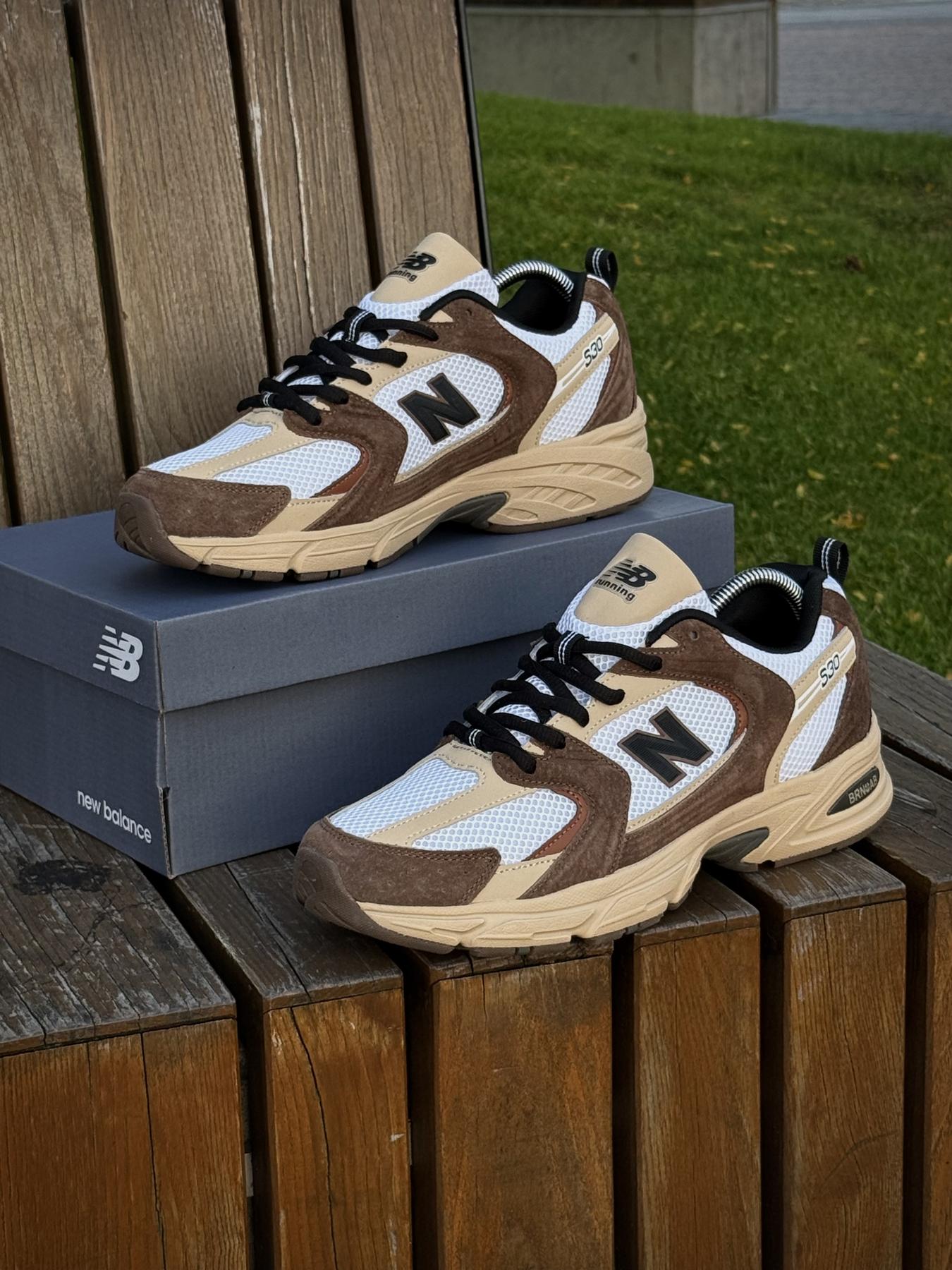 Кросівки New Balance 530 White Beige Brown
