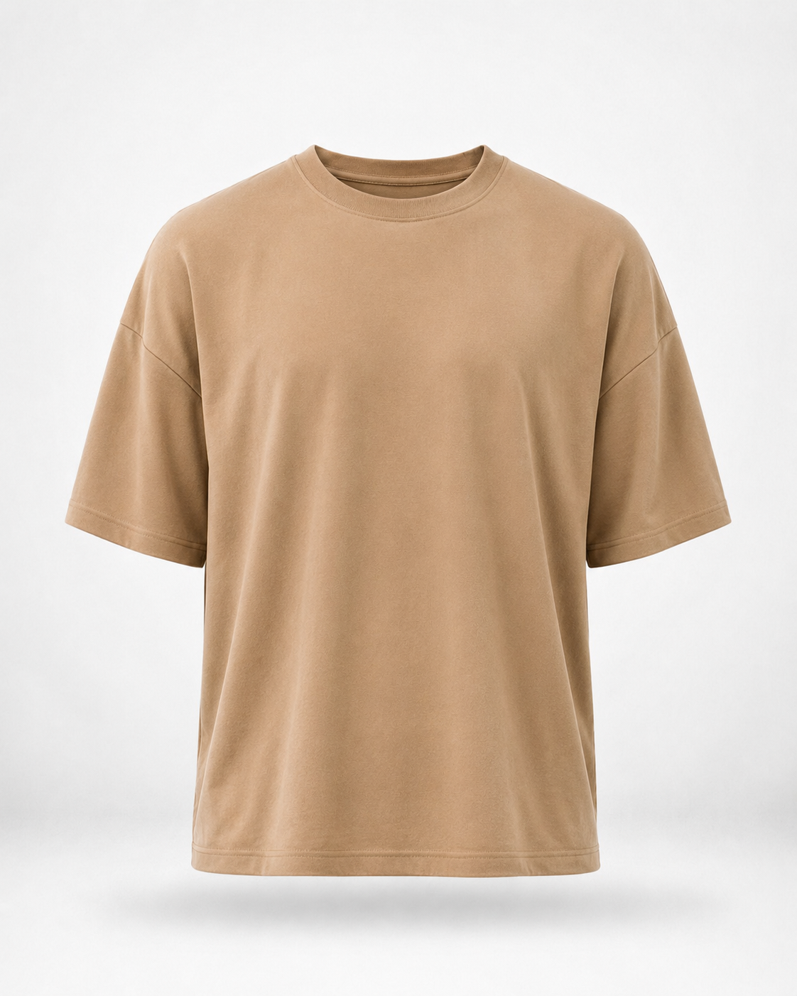 Футболка унісекс oversize MM (бежева)