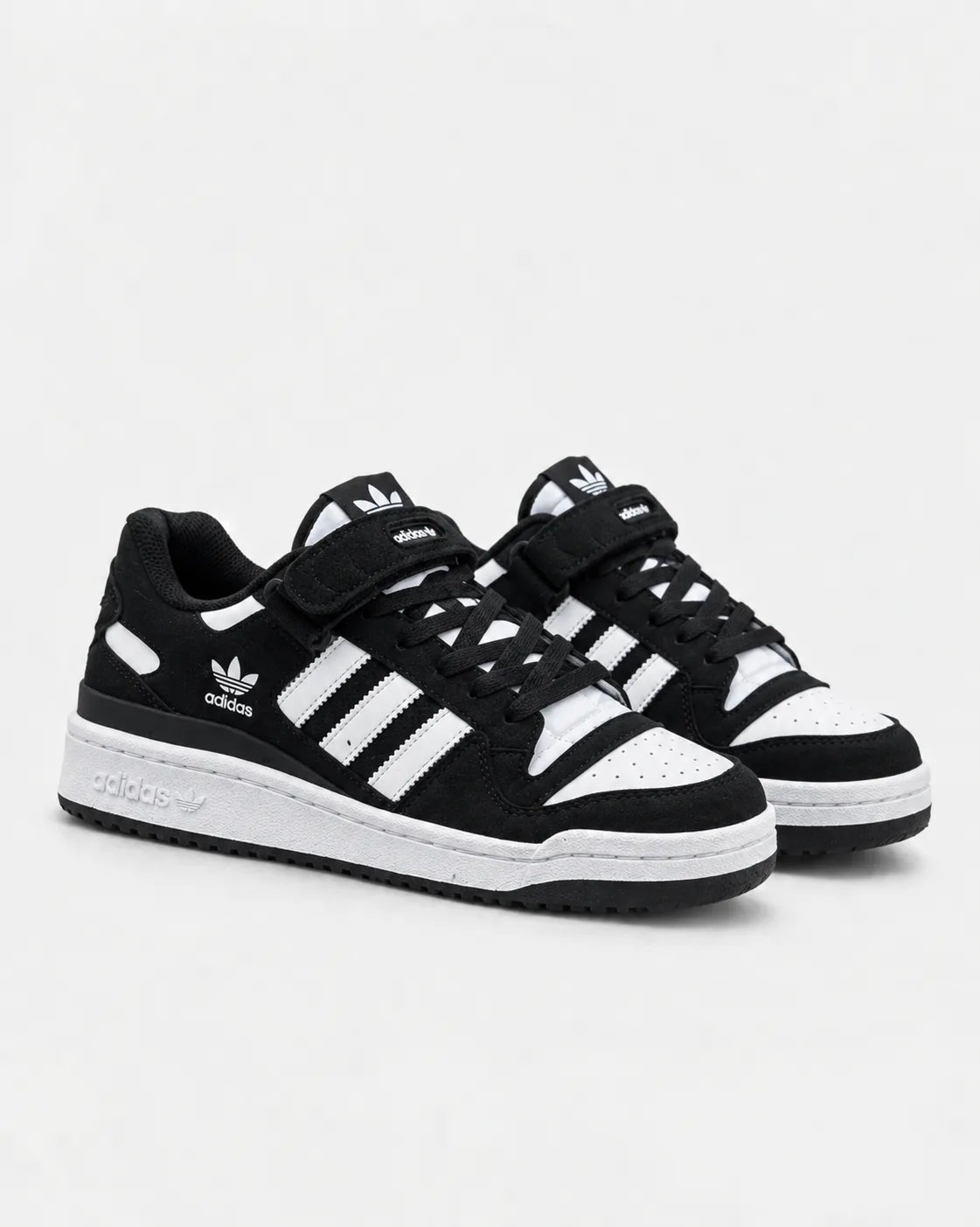Кросівки Adidas Forum low Black White